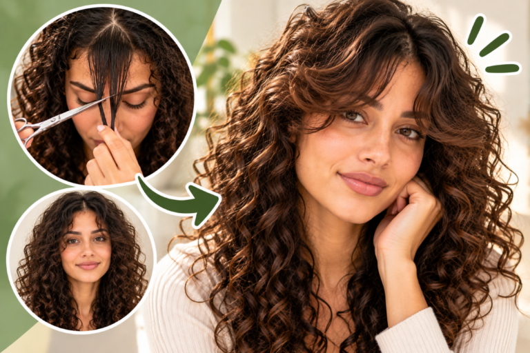 How to Cut Curtain Bangs at Home (Easy Step-by-Step)