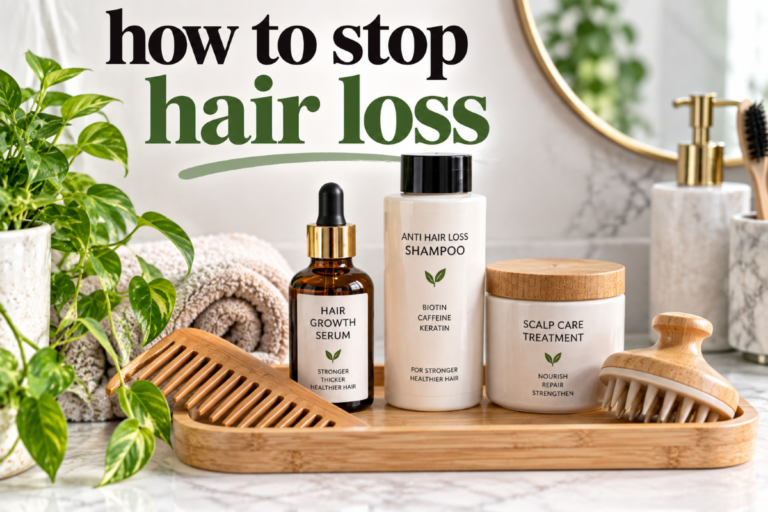How to Stop Hair Loss: 15 Proven Tips for Healthier Hair