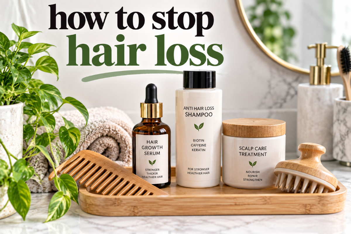 How to Stop Hair Loss: 15 Proven Tips for Healthier Hair